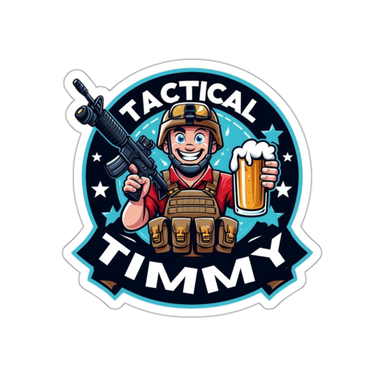 Tactical Timmy Sticker